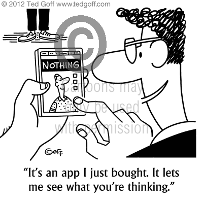 computer cartoon 7361: 