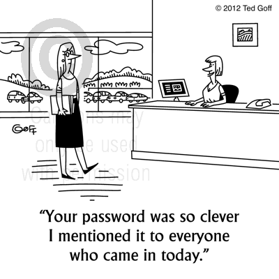 computer cartoon 7427: 