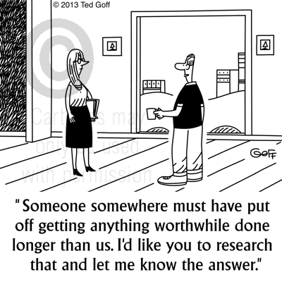 management cartoon 7393: 