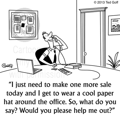 customer service cartoon 7403: 