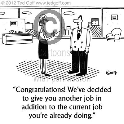 management cartoon 7425: 