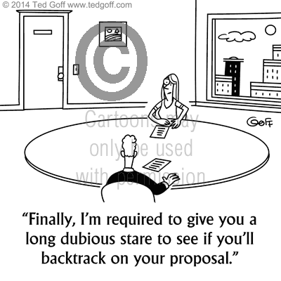 office cartoon 7439: 