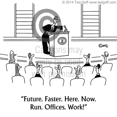 management cartoon 7446: 