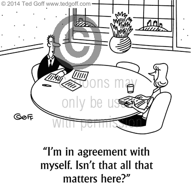 management cartoon 7459: 