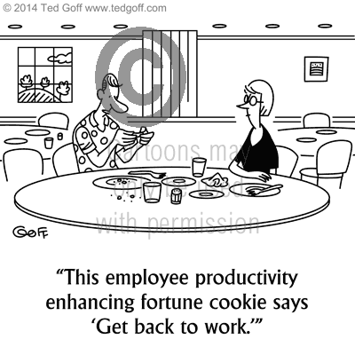 management cartoon 7460: 