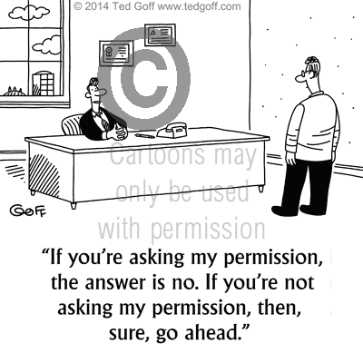 management cartoon 7470: 