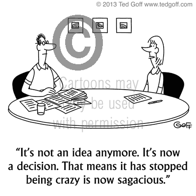 management cartoon 7493: 