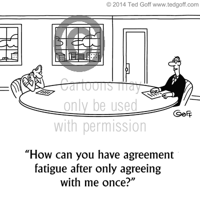 management cartoon 7494: 