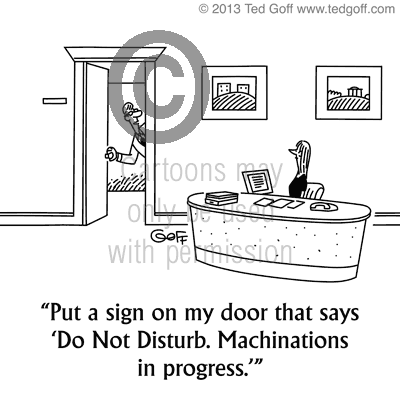 office cartoon 7505: 