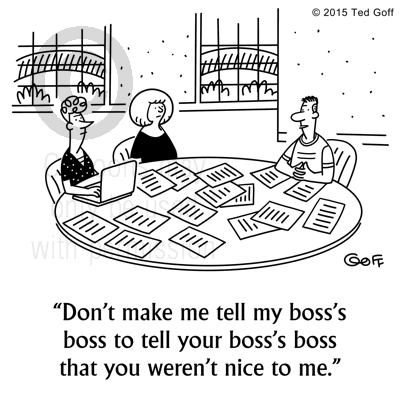 management cartoon 7545: Jester: 