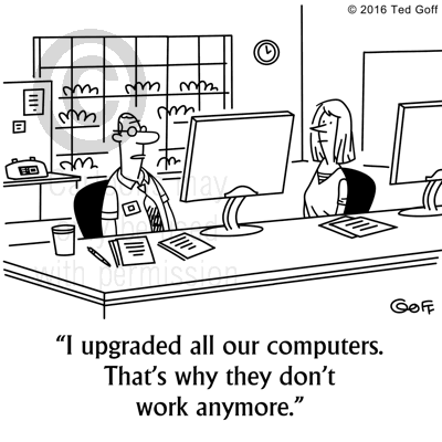 newsletter cartoons, presentation cartoons