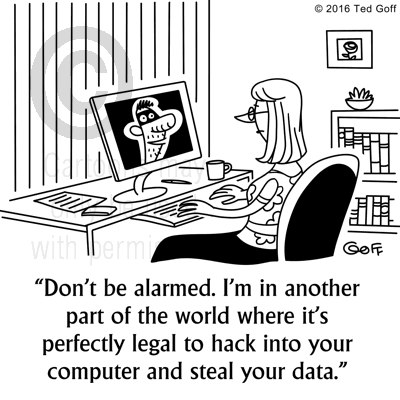 computer cartoon 7597: 