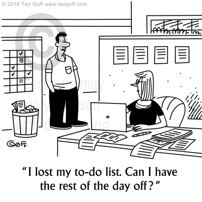 management cartoon 7623: 