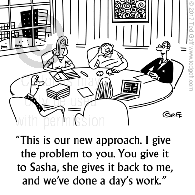 management cartoon 7647: 