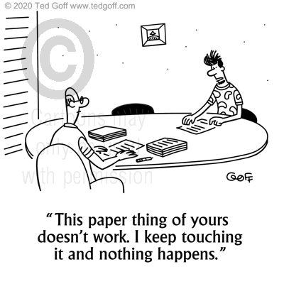 newsletter cartoons, presentation cartoons