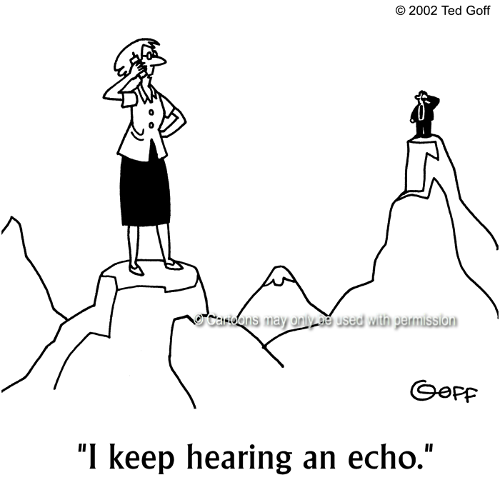 Cartoon about telephone