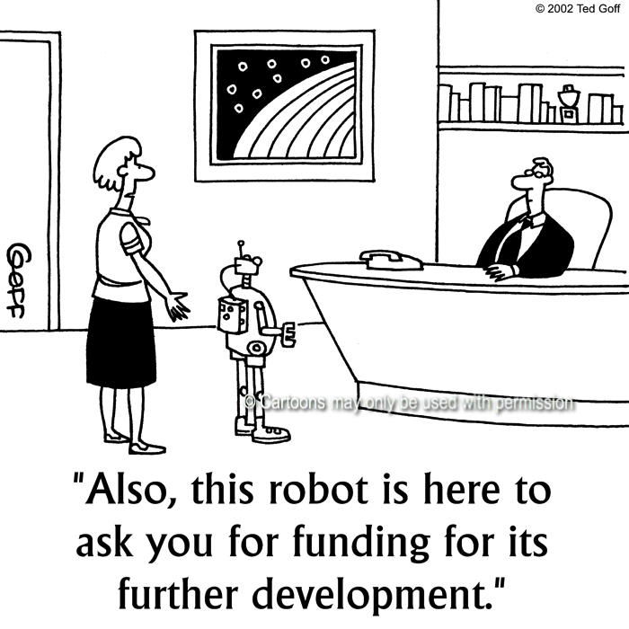 Cartoon about management