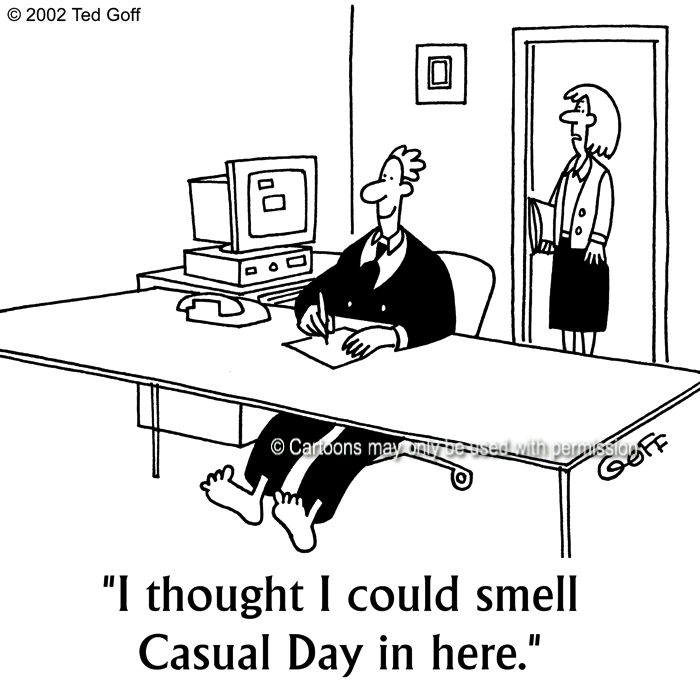 Cartoon about office