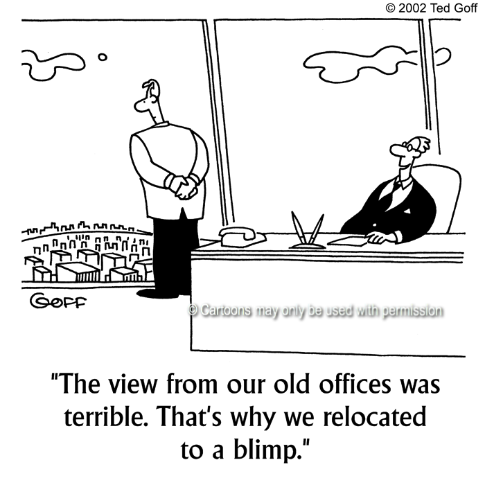 Cartoon about office