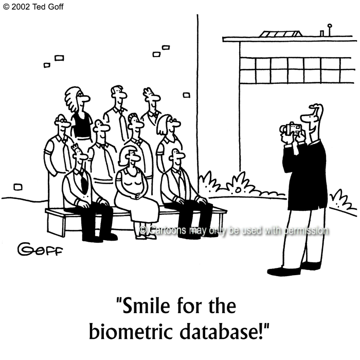 Cartoon about computer