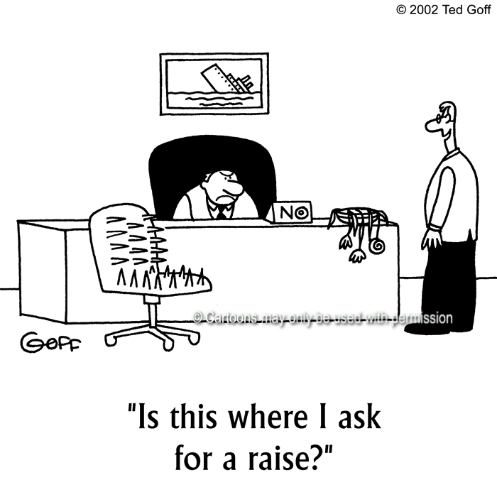 Cartoon about management