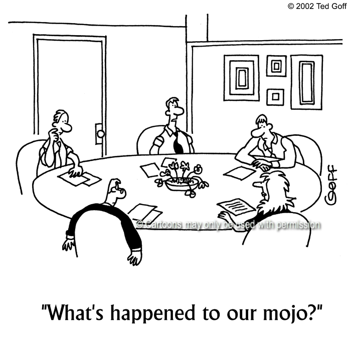 Cartoon about management