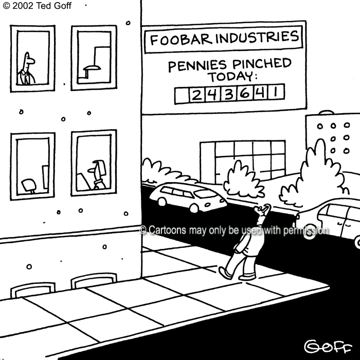Cartoon about management