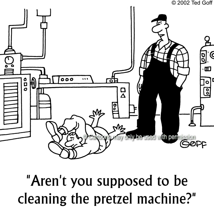 Cartoon about safety