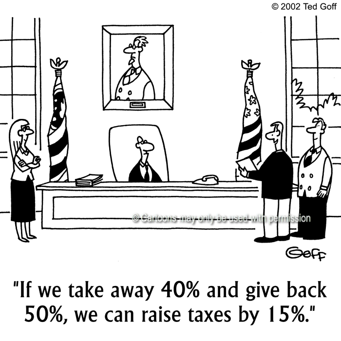 Cartoon about general