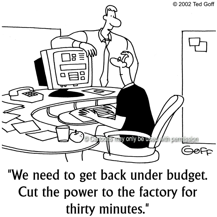 Cartoon about management