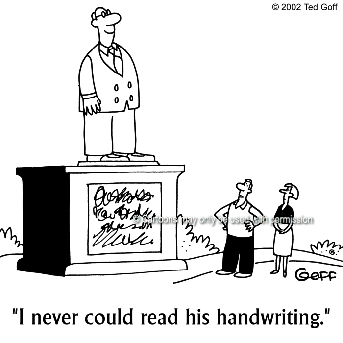Cartoon about office
