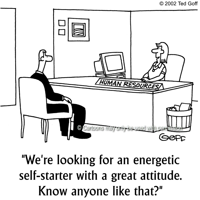 Cartoon about management