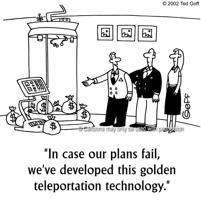 Cartoon about management