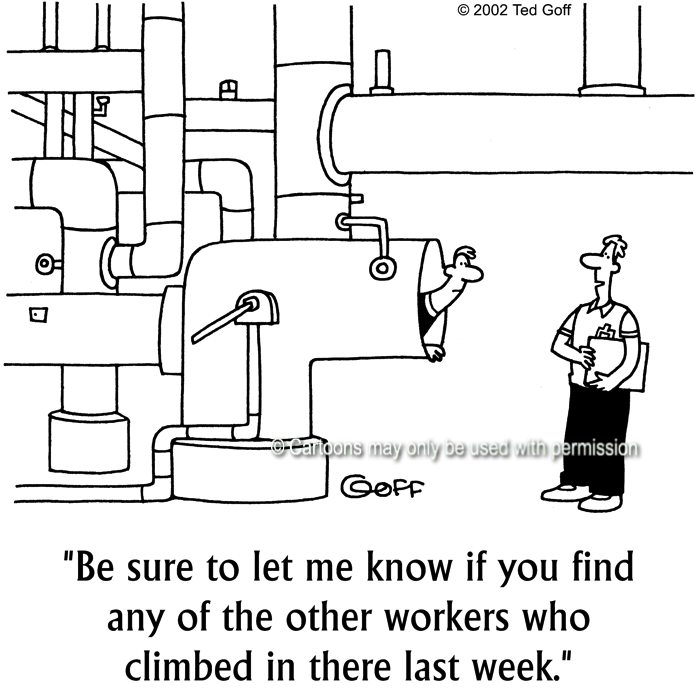 Cartoon about safety