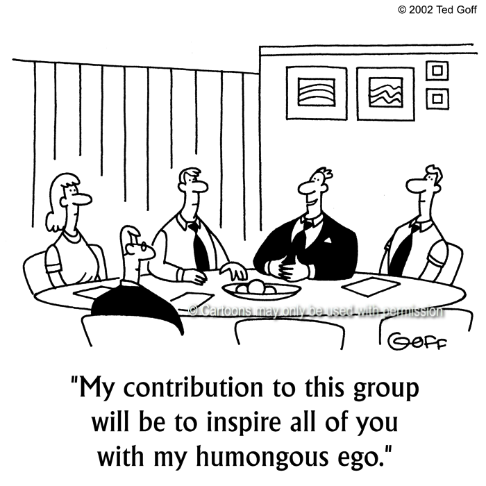 Cartoon about management
