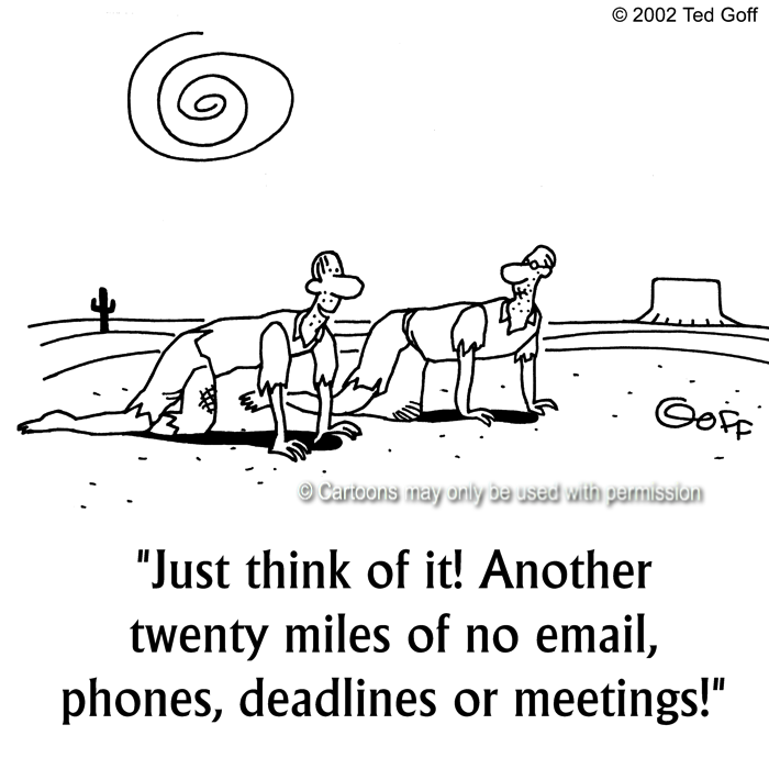 Cartoon about office