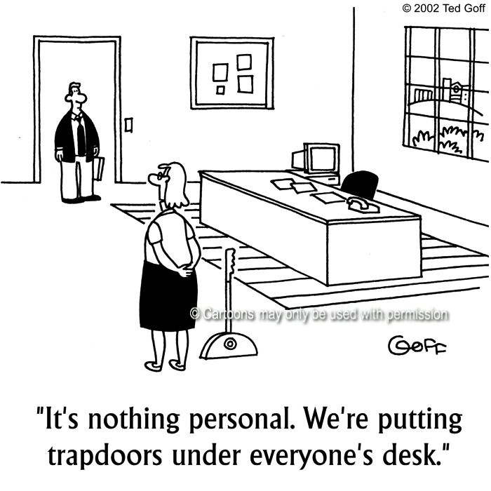 Cartoon about management