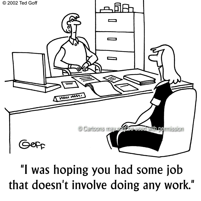 Cartoon about management