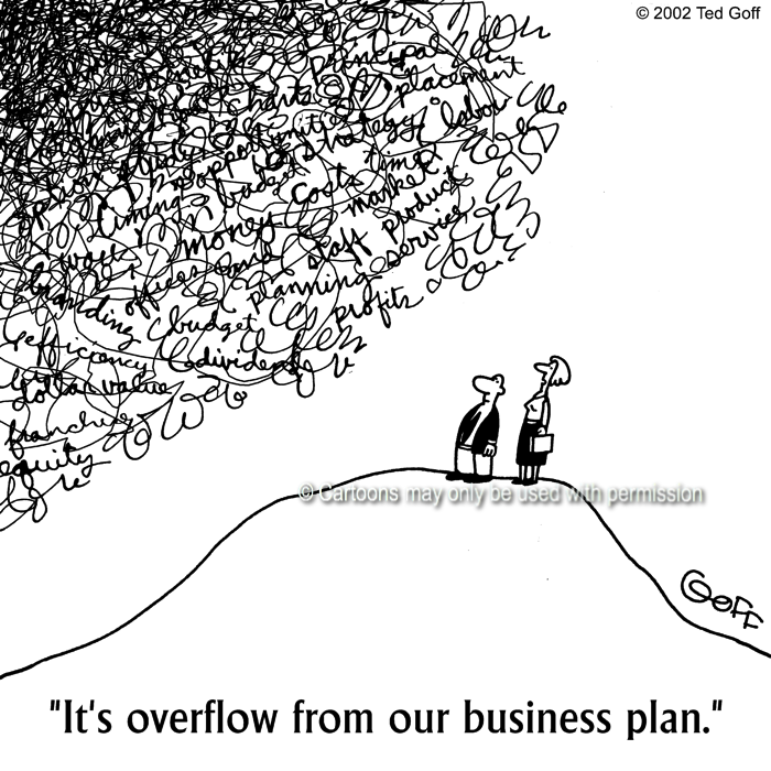 Cartoon about management