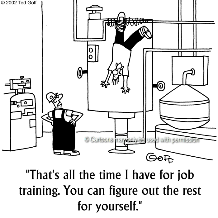 Cartoon about safety