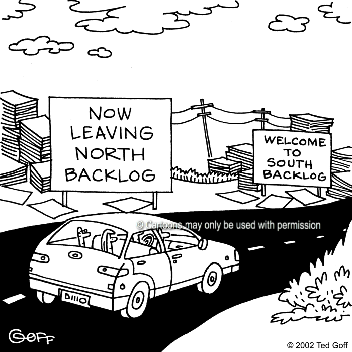 Cartoon about office