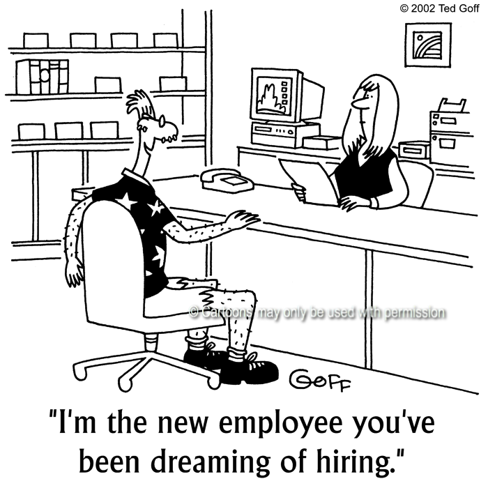 Cartoon about management