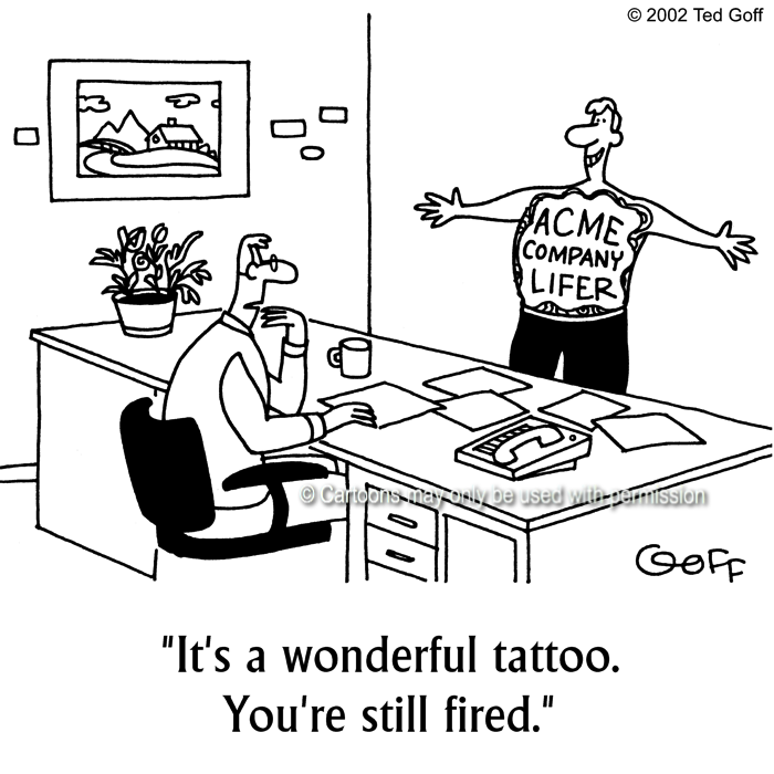 Cartoon about management