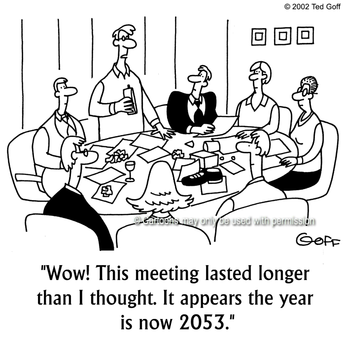 Cartoon about management