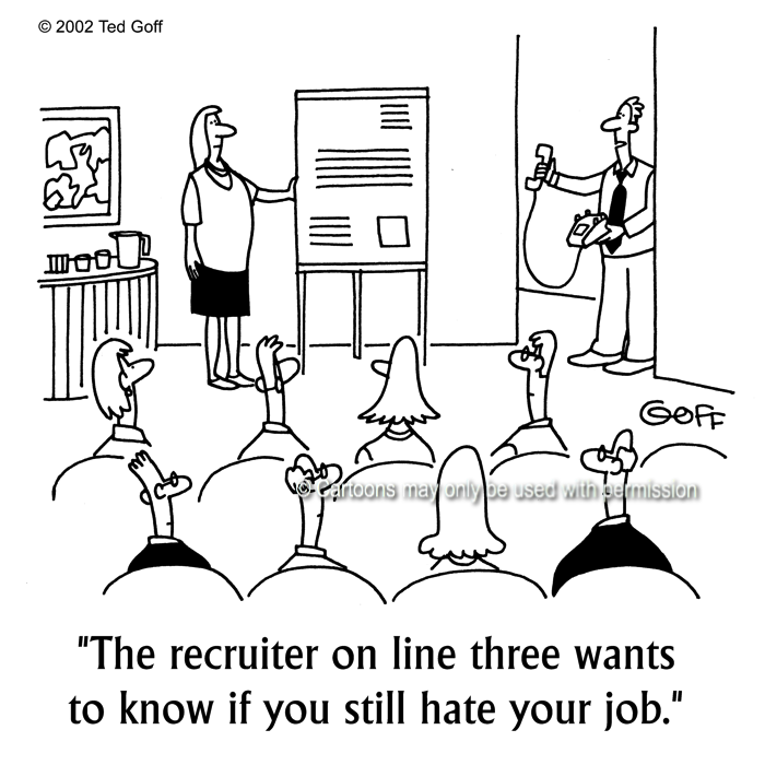 Cartoon about management