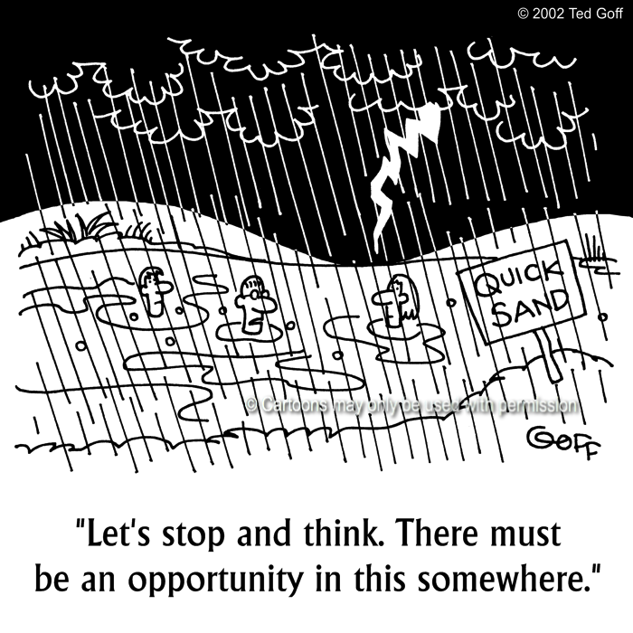 Cartoon about management