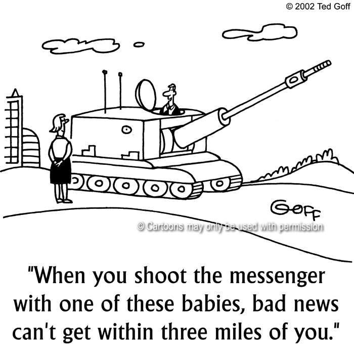Cartoon about management