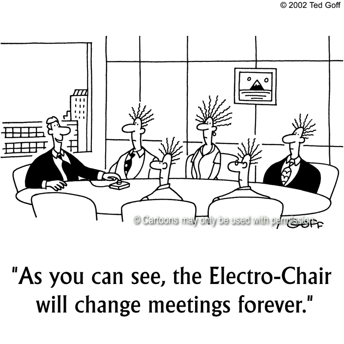 Cartoon about management