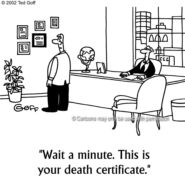 Cartoon about management