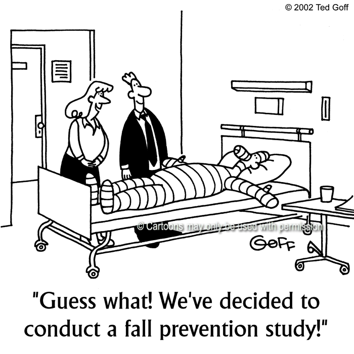 Cartoon about safety